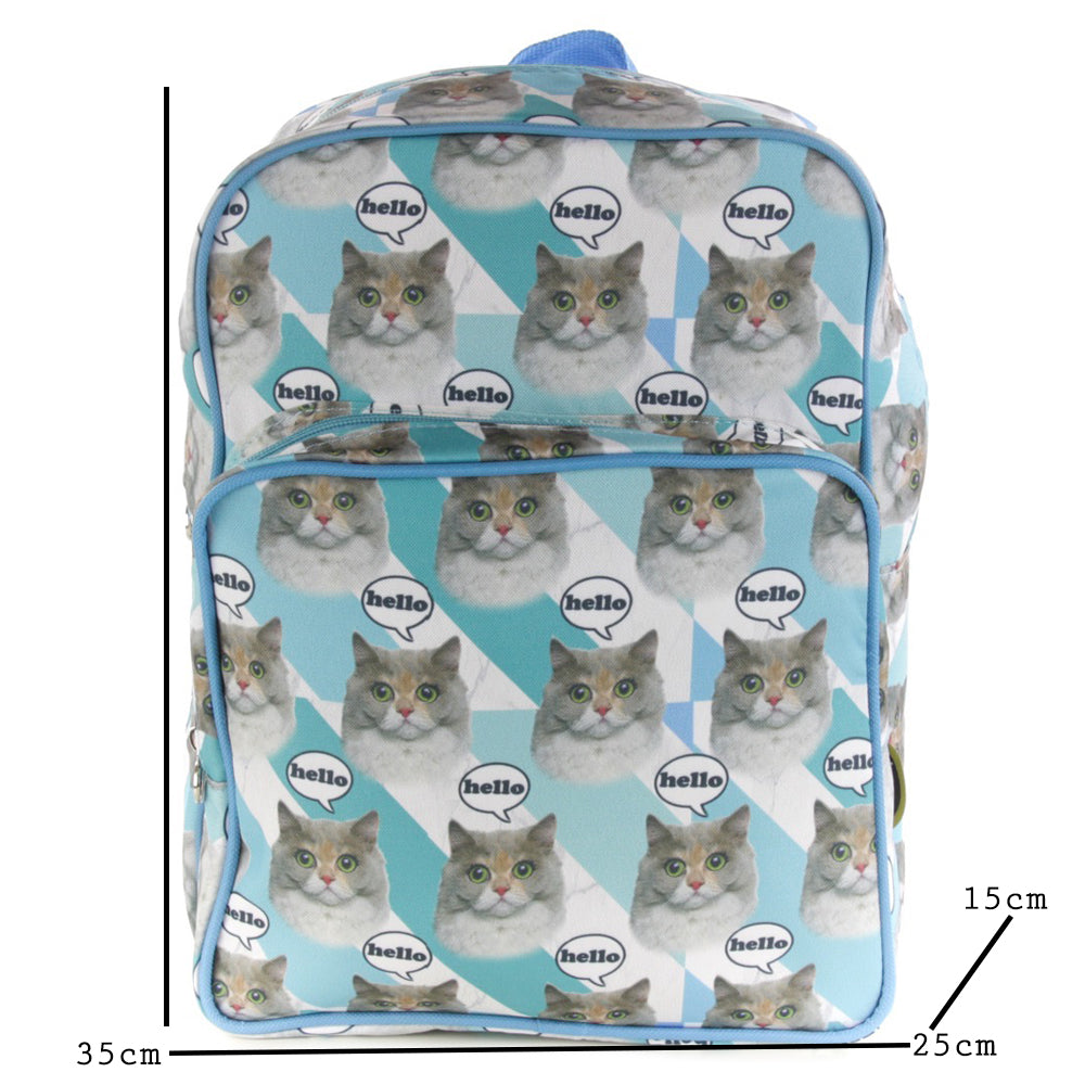 backpack Hello cats Allover