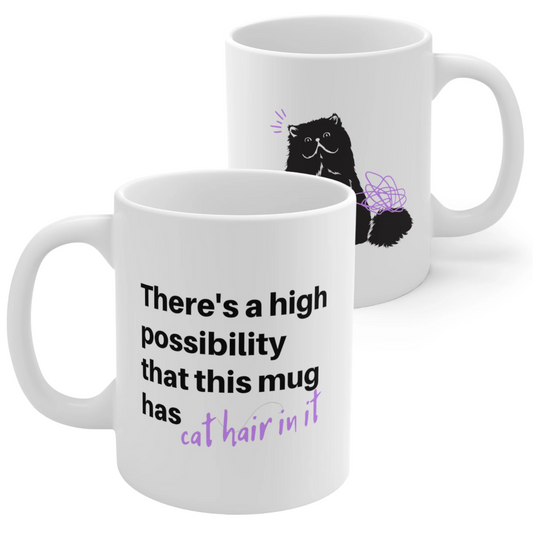 Funny Cat Hair Mug