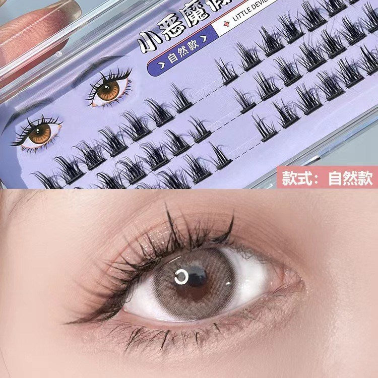 3D Faux Mink Lashes Tapered Natural Long False Eyelashes Individual