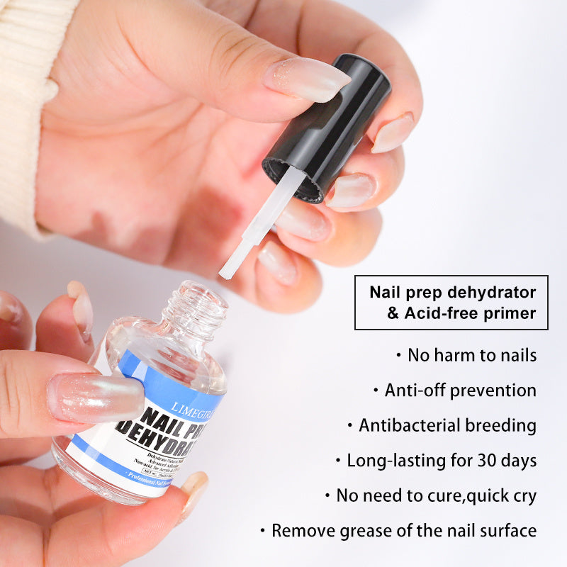 Limegirl Nail Base Glue Nail Adhesive Reinforcement Binders Liquid