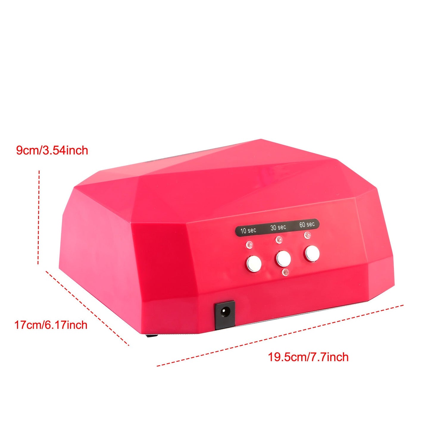 36W UV LED Lamp Nail Polish Dryer 15 LEDs Fingernail Toenail Gel