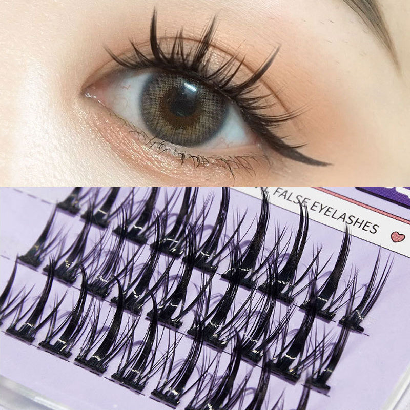 3D Faux Mink Lashes Tapered Natural Long False Eyelashes Individual