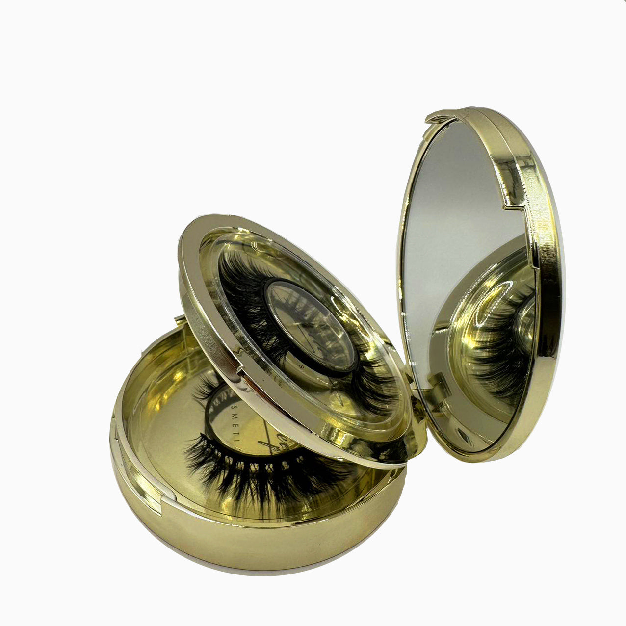 Gilded Glamour 3-in-1 Magnetic Eye Lashes Makeup Collection(3 Pairs)