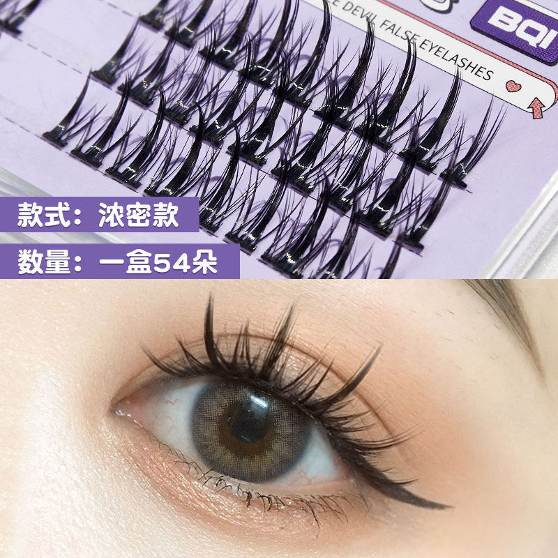 3D Faux Mink Lashes Tapered Natural Long False Eyelashes Individual