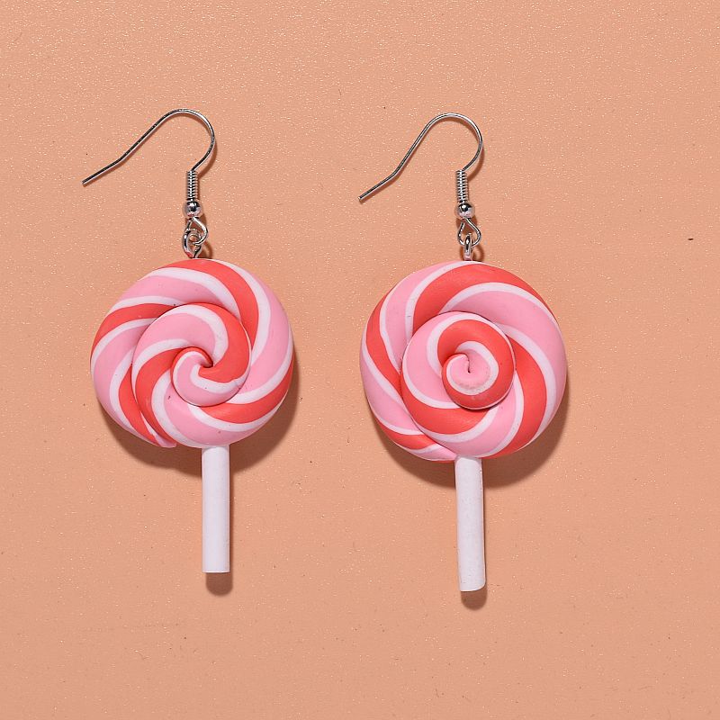 Colorful Lollipop Earring