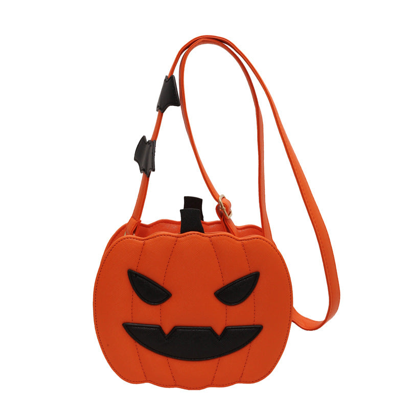 Halloween Pumpkin Cartoon Shoulder Crossbody Bag