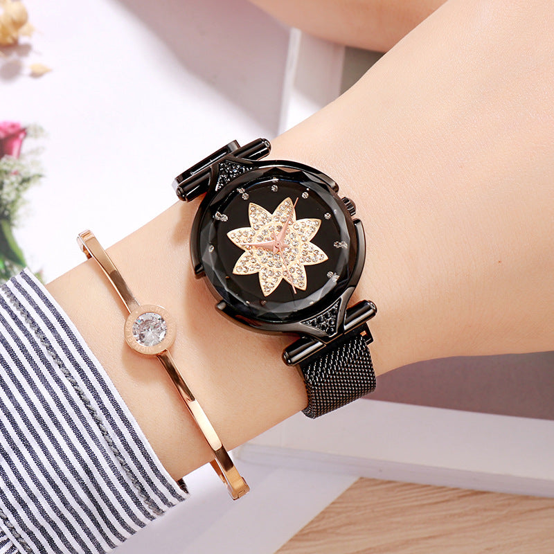 New Internet Celebrity Women's Student's Watch Fashion Korean Style Trends Simple Ladies' Lazy Watch