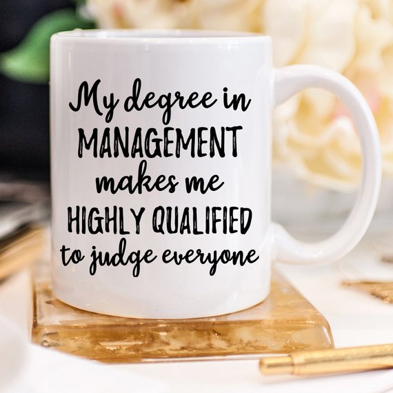 Management Gift, Management Mug, Manager Mug,