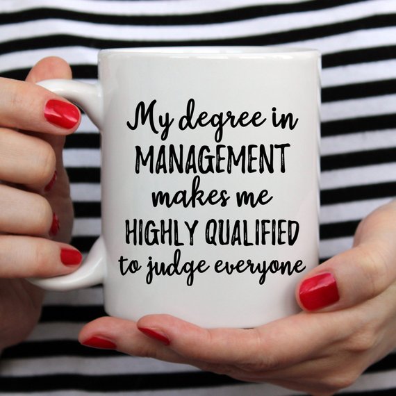 Management Gift, Management Mug, Manager Mug,