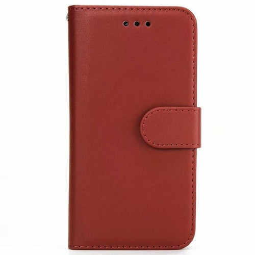 2 in 1 Magnetic Detachable Leather Wallet Case For iPhone